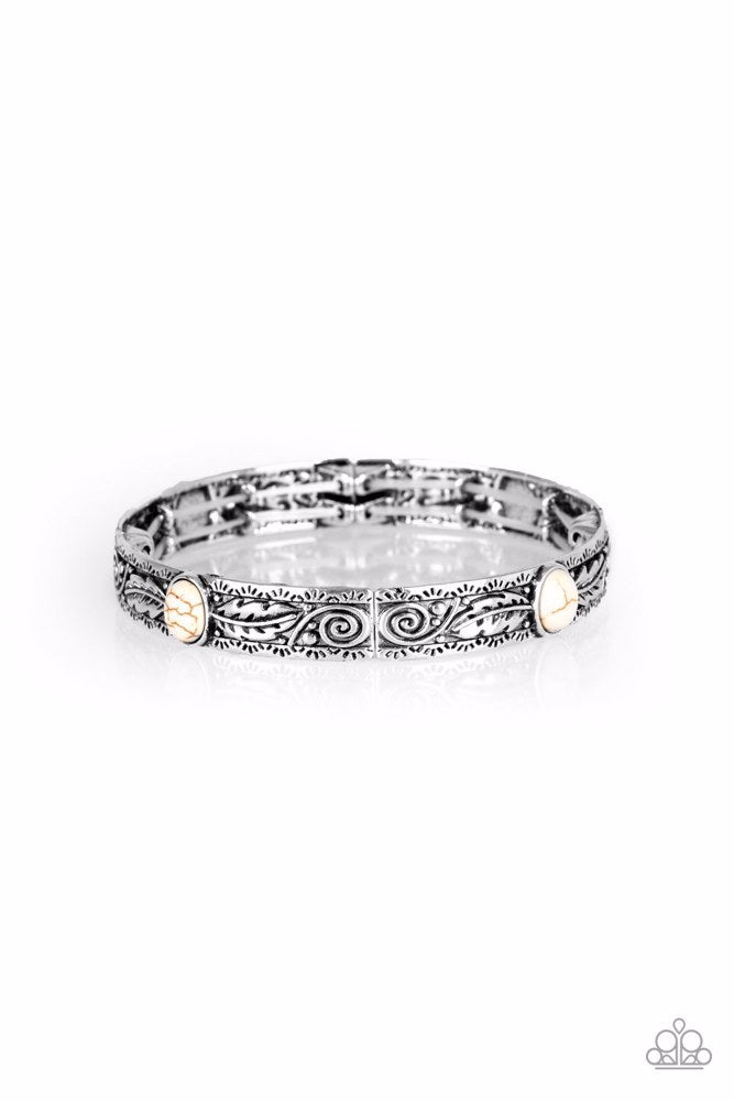 Wild West Story -White - Paparazzi Accessories