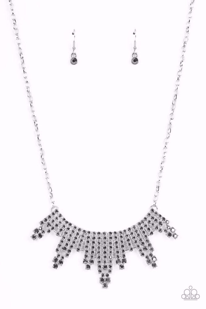 Skyscraping Sparkle - Silver - Paparazzi Accessories