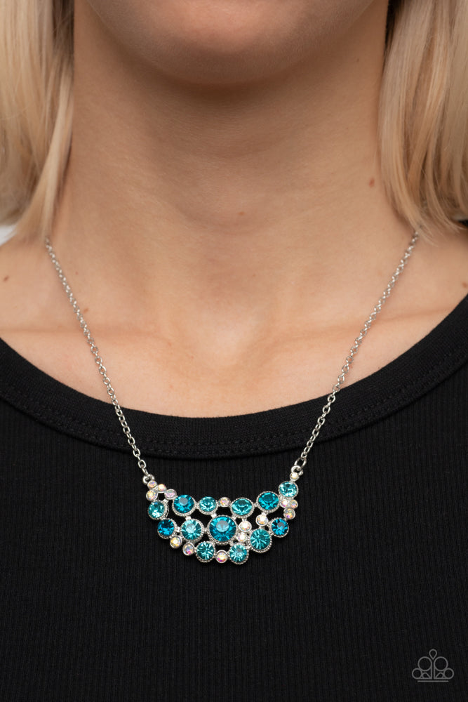 Effervescently Divine - Blue - Paparazzi Accessories