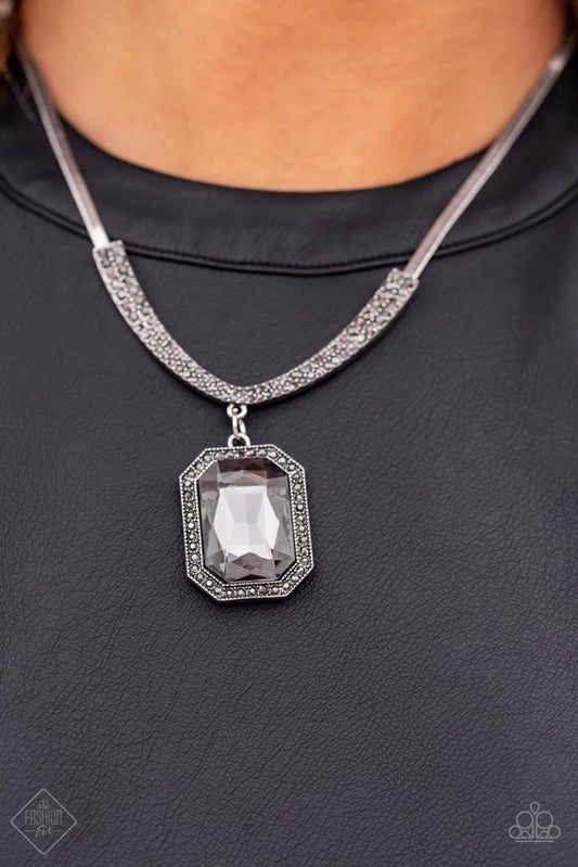 Fit for a DRAMA QUEEN - Silver - Paparazzi Accessories