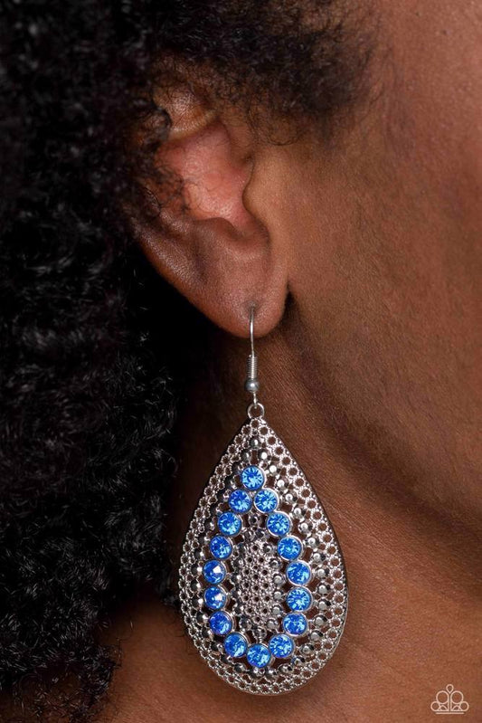 Spirited Socialite - Blue - Paparazzi Accessories