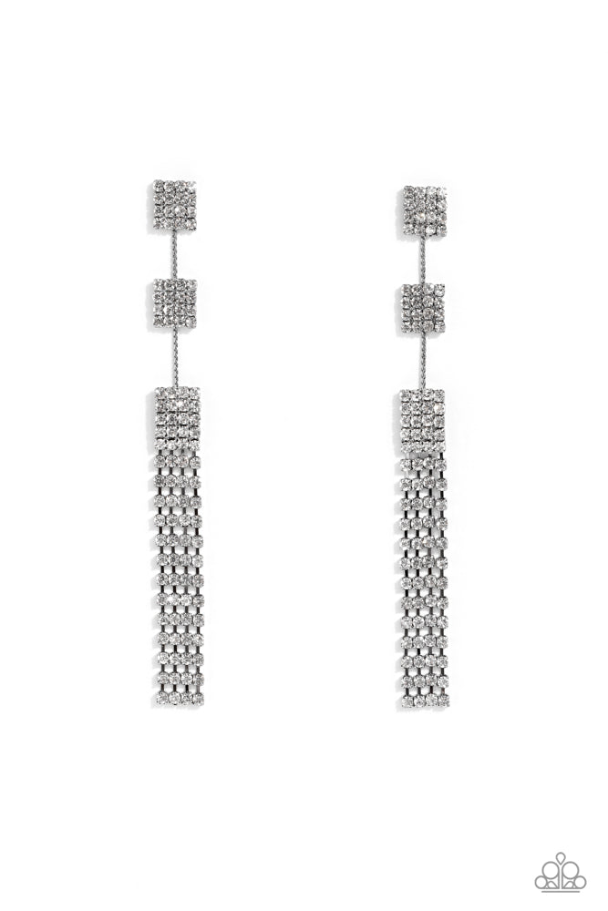Fiercely Free-Falling - Black - Paparazzi Accessories