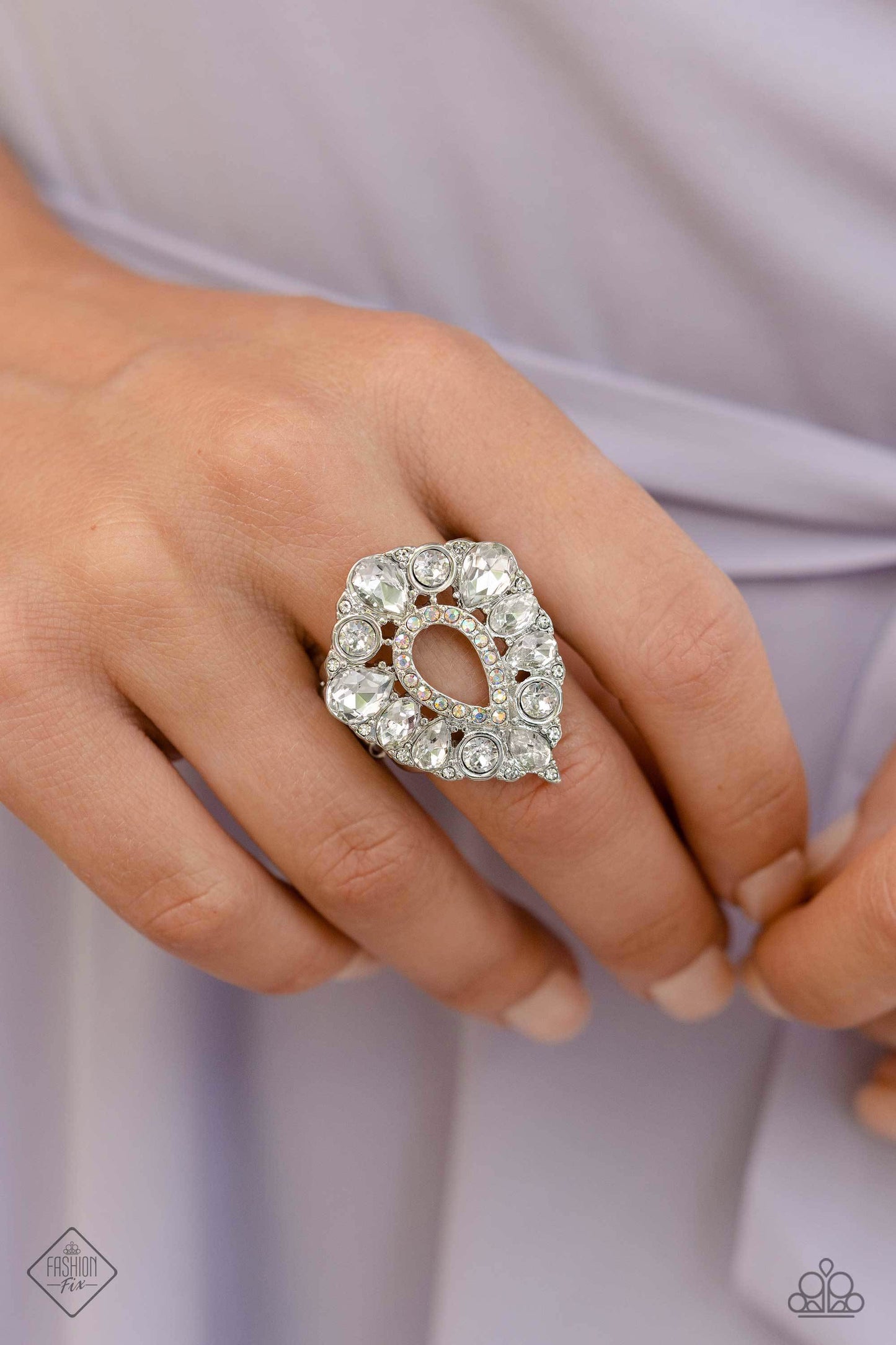 First Class Fairytale - White - Paparazzi Accessories