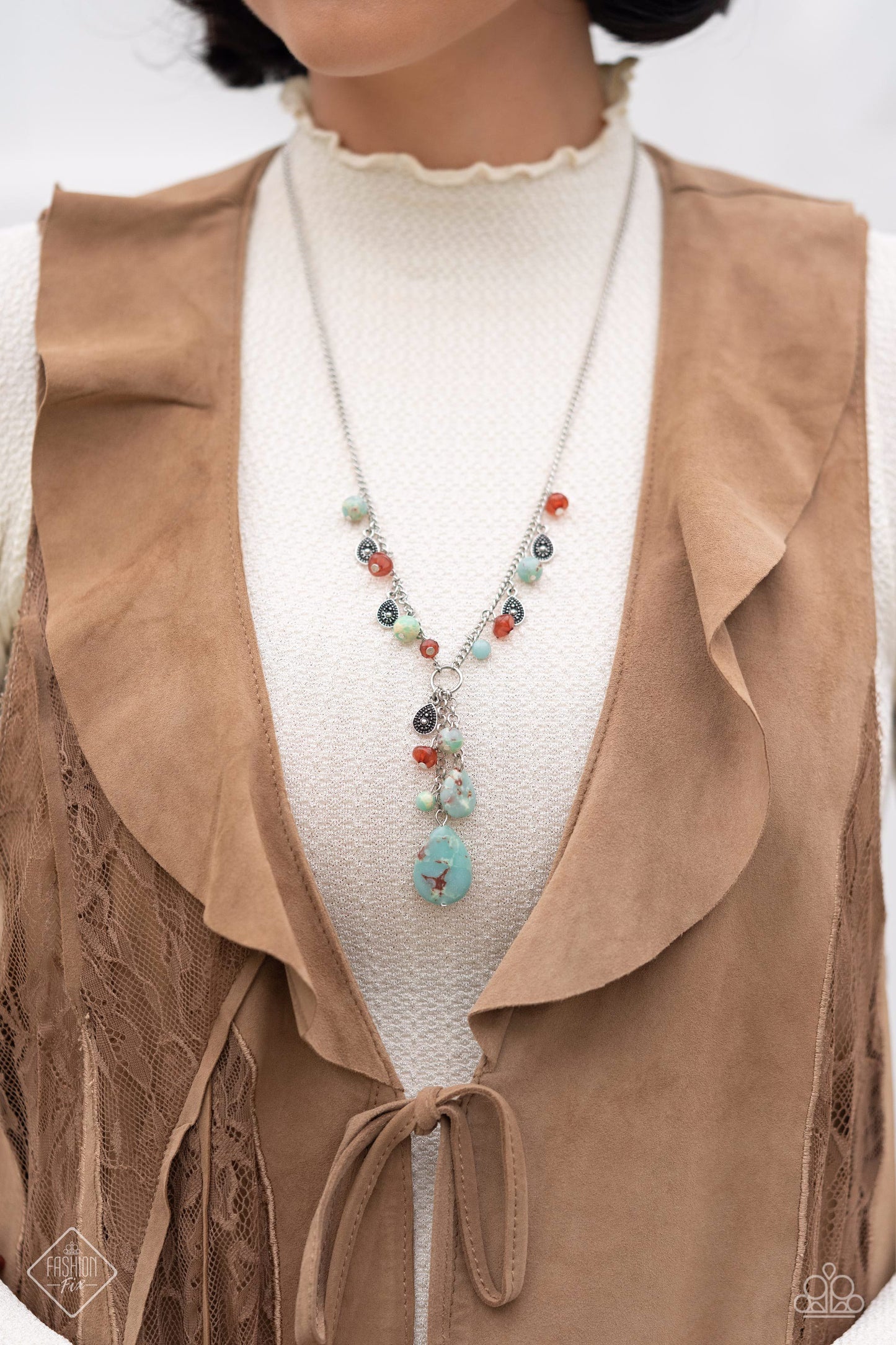 Notably Natural - Blue - Paparazzi Accessories