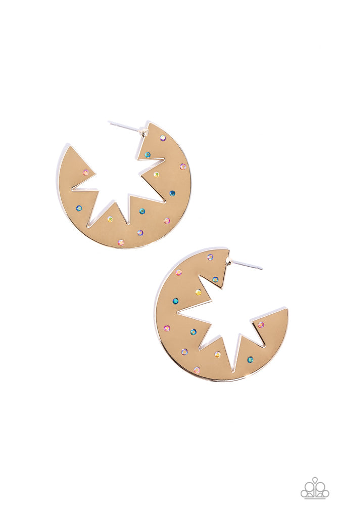Starry Sensation - Gold - Paparazzi Accessories