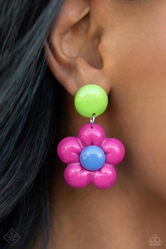 Poppin' Posies - Pink - Paparazzi Accessories