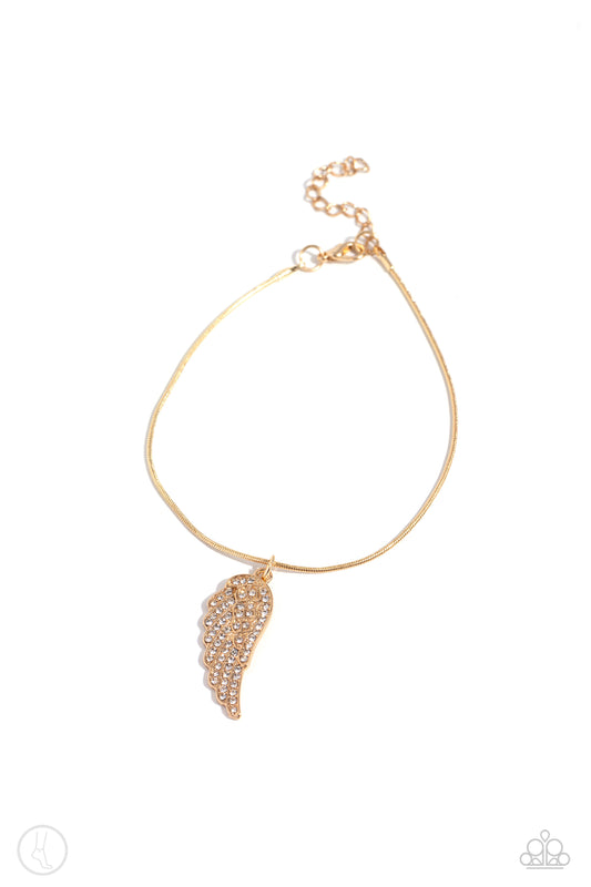 Angelic Accent - Gold - Paparazzi Accessories
