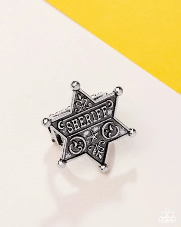 Sheriff's Star - Silver