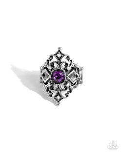 Iconic Insignia - Purple - Paparazzi Accessories