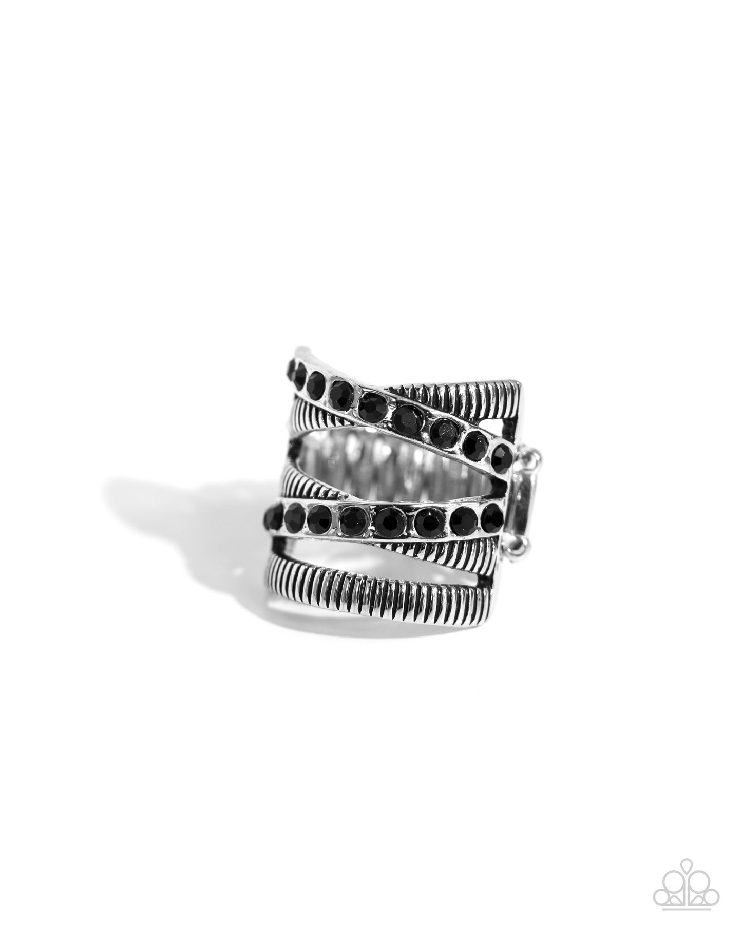 Industrial Intersection - Black - Paparazzi Accessories