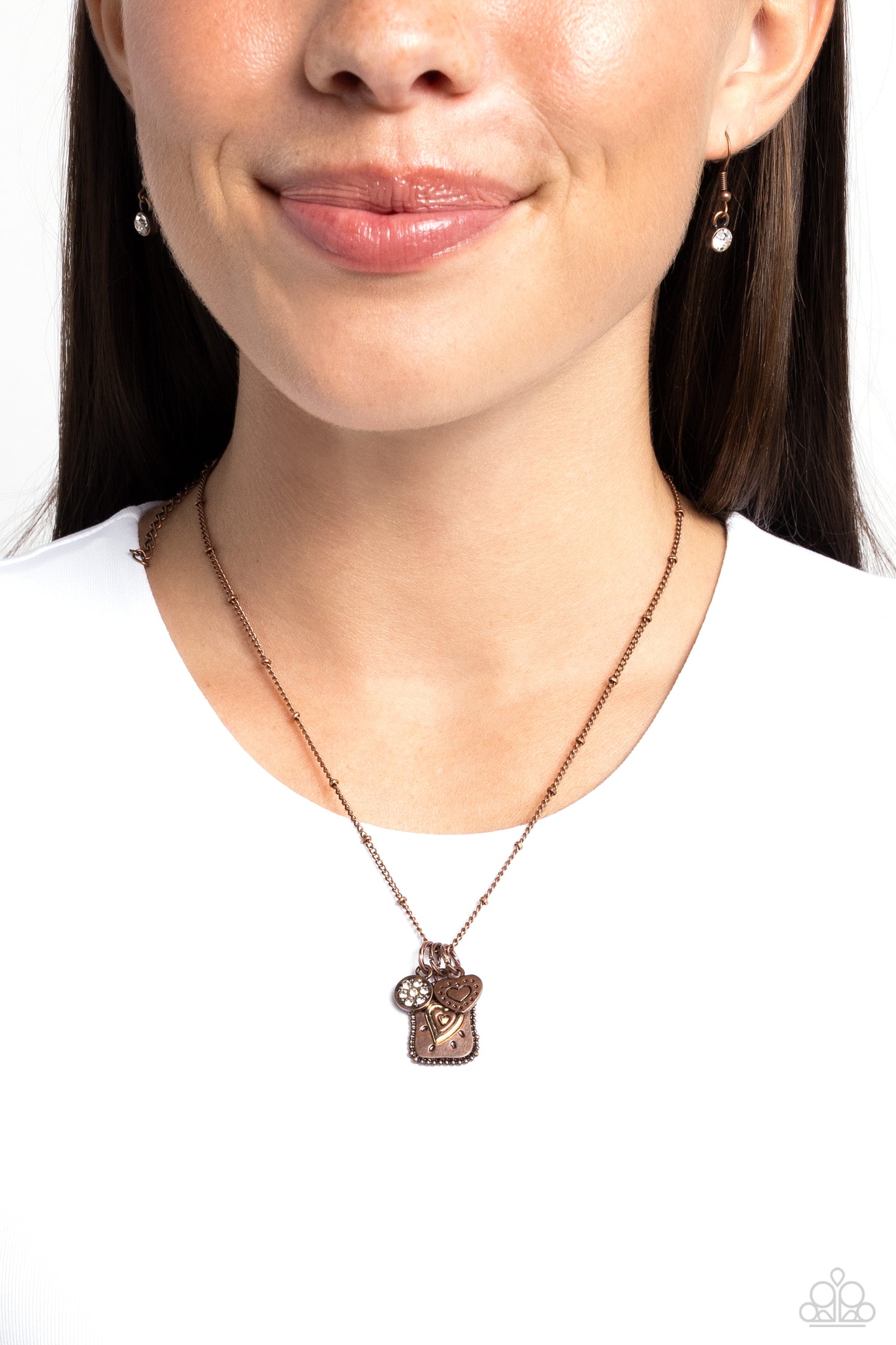 Antiqued Admiration - Copper - Paparazzi Accessories