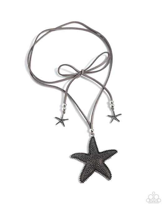 Starfish Sentiment - Silver - Paparazzi Accessories