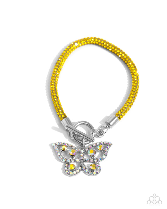 Aerial Appeal - Yellow - Paparazzi Accessories