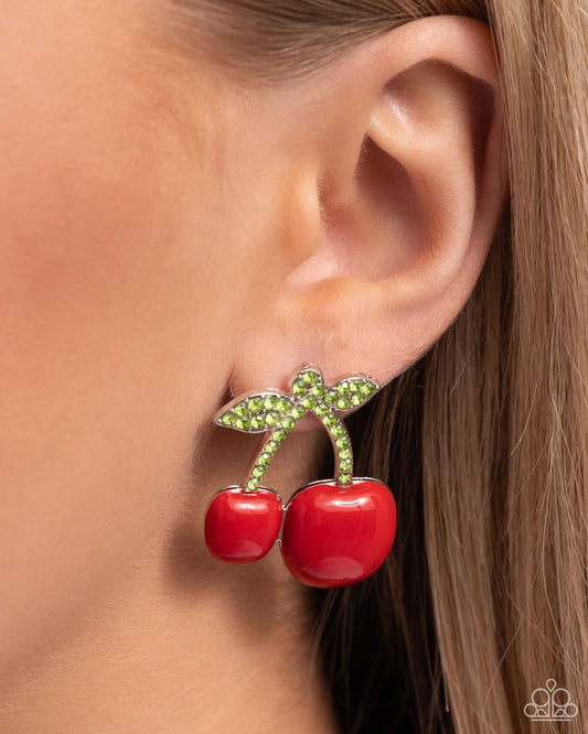 Charming Cherries - Red - Paparazzi Accessories