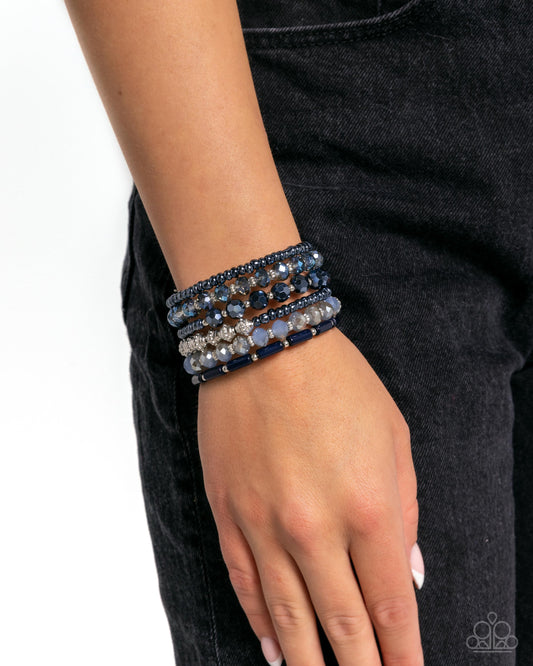 Stacked Surprise - Blue