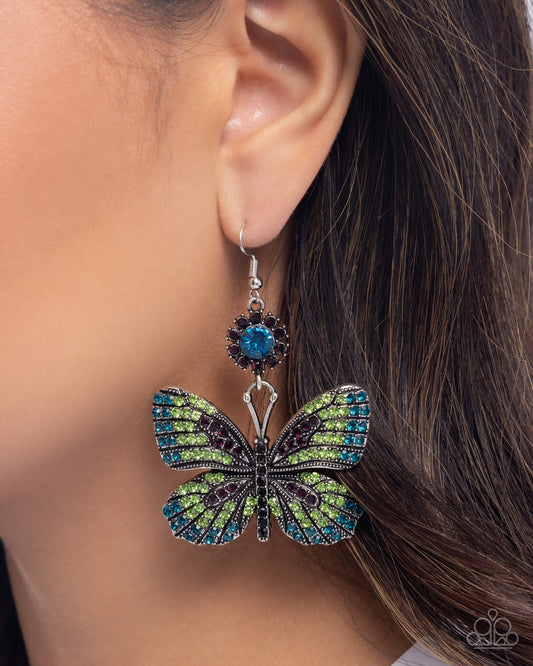 Fluttering Feature - Green