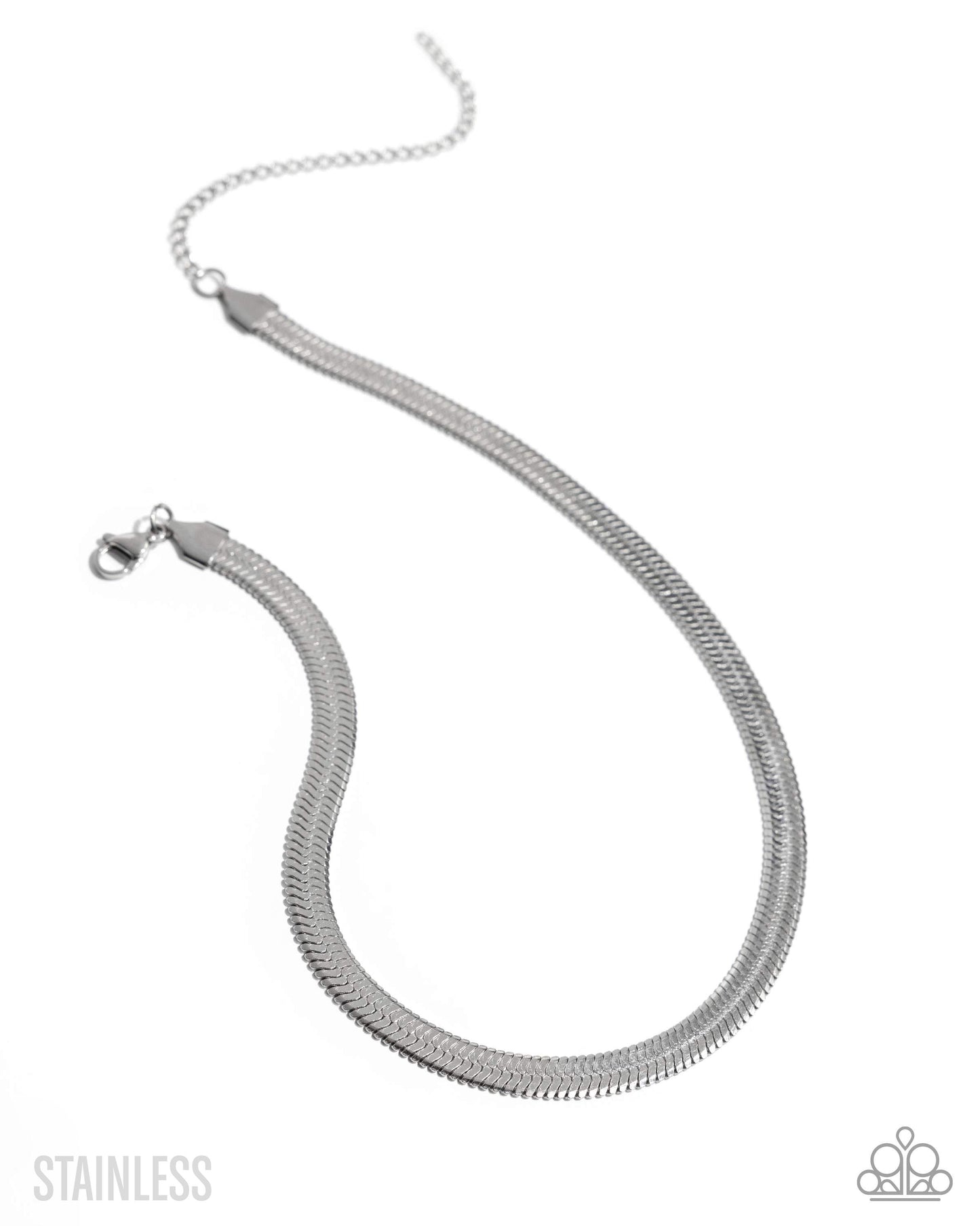 Herringbone Haute - Silver