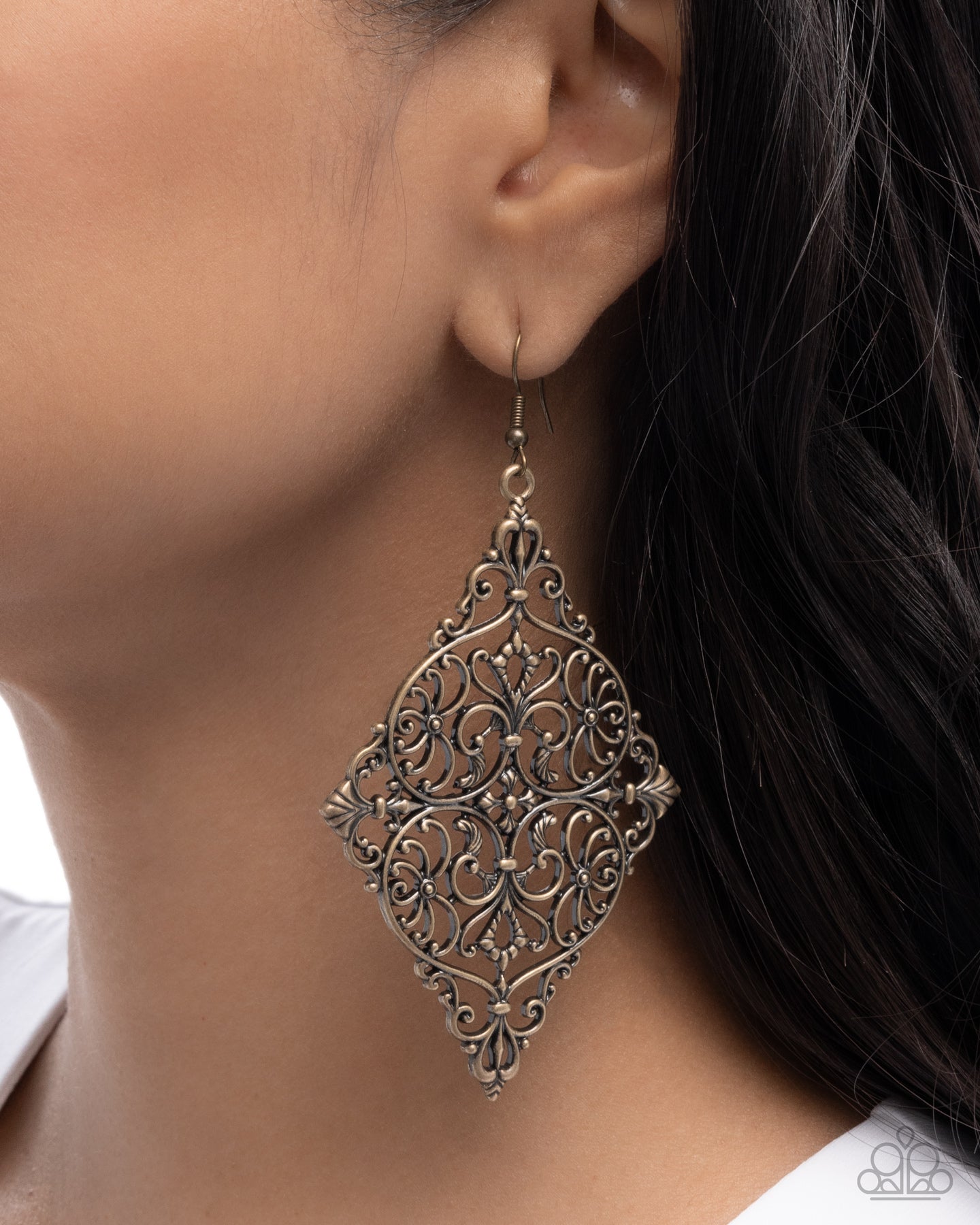 First-Place Filigree - Brass
