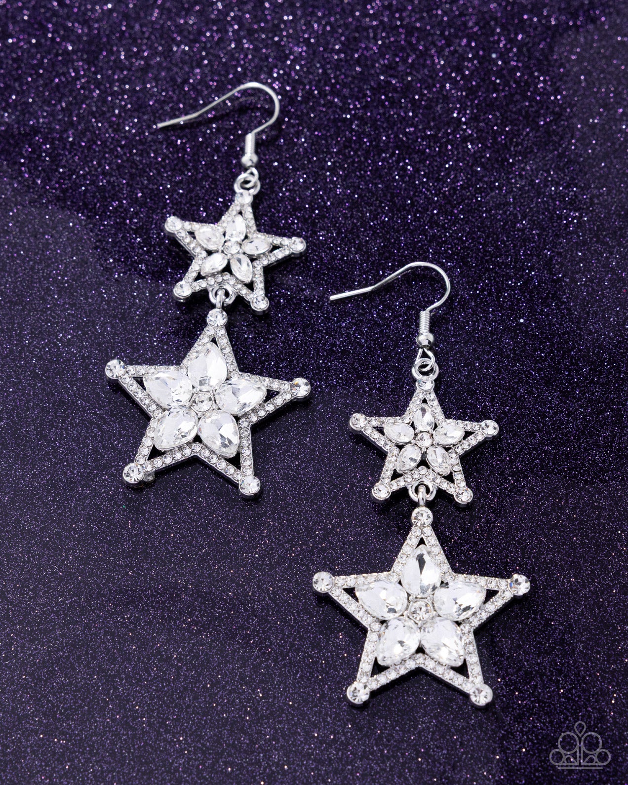 Glittery Galaxy - White