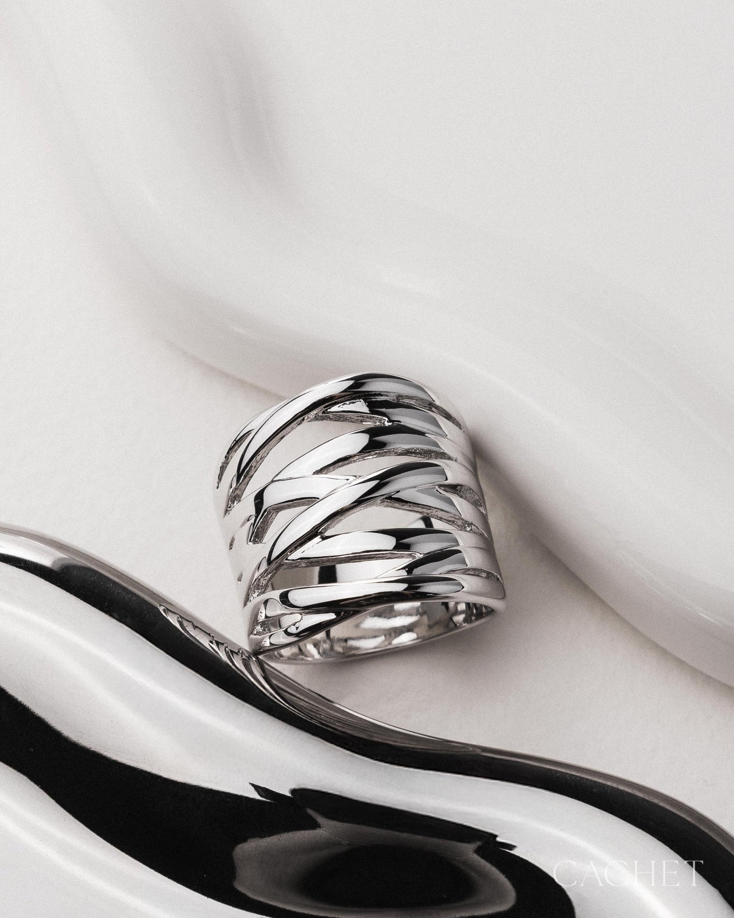 Frappante - Size 7 - Rhodium