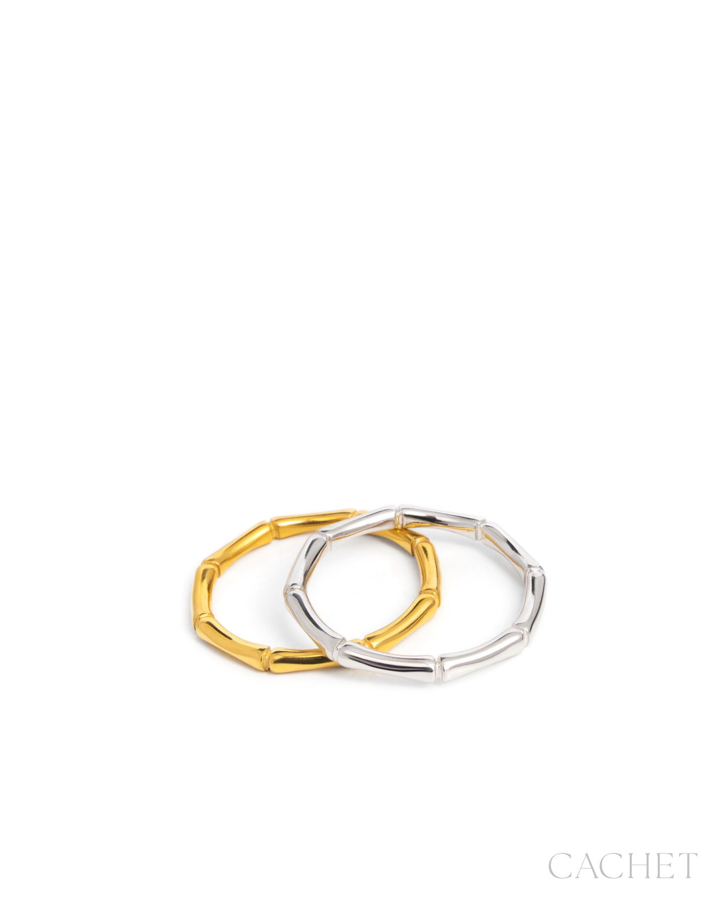 Partenariat - Size 6 - 18K Gold/Rhodium Ring