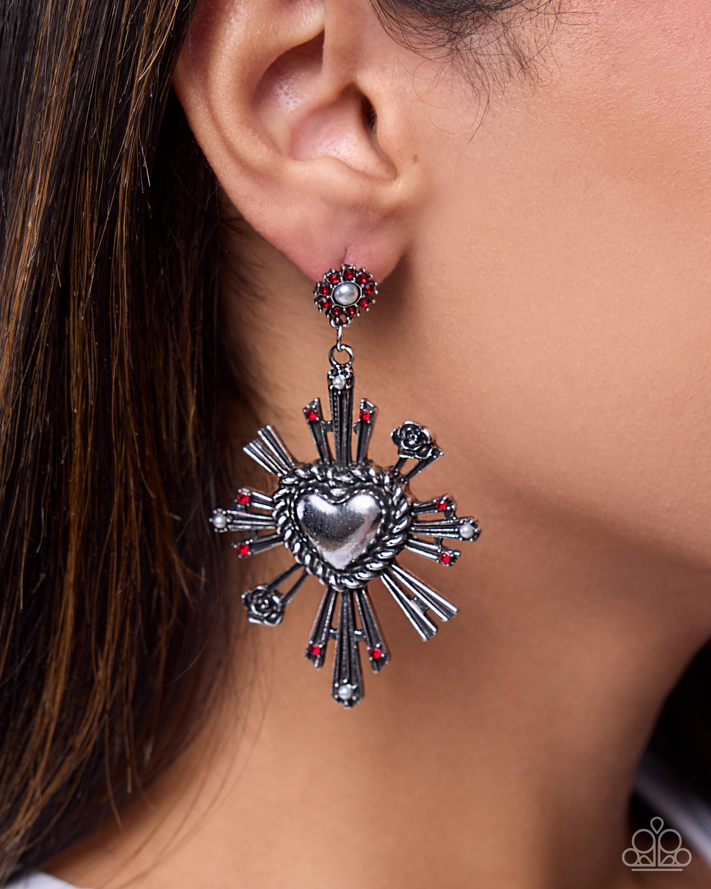 Structured Sunburst - Red