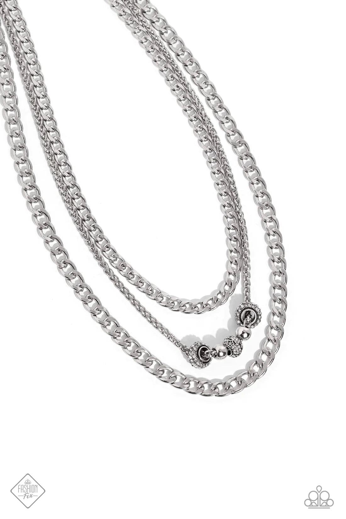 Layered Loyalty - White - Paparazzi Accessories