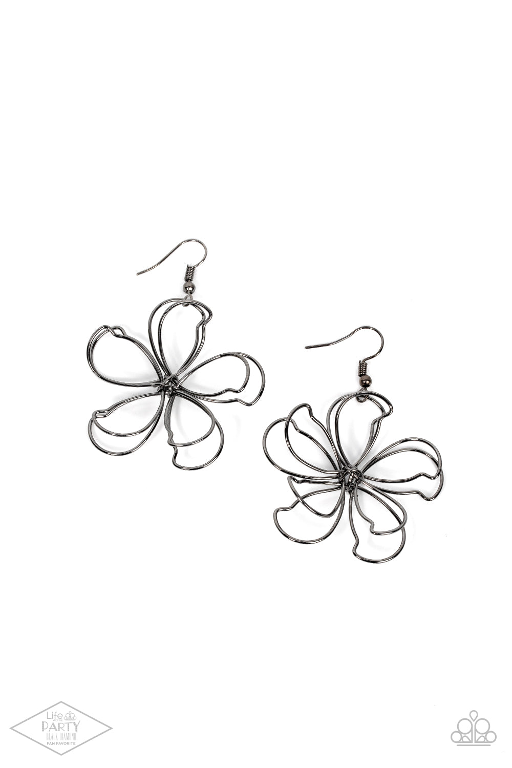 Miss Daisy - Gunmetal (Large) - Paparazzi Accessories