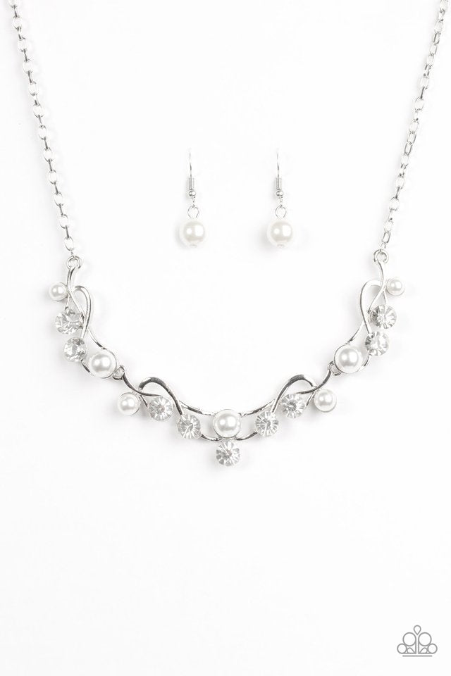 Tie The Knot - White - Paparazzi Accessories