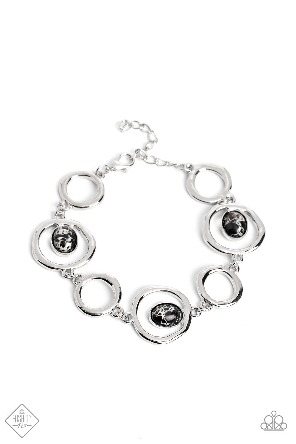 Marble Myriad - Black - Paparazzi Accessories