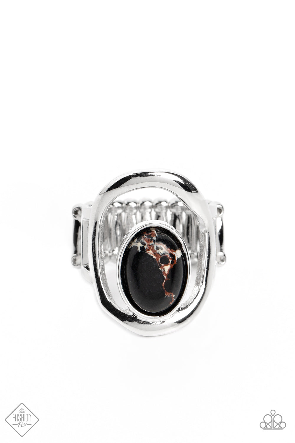 Marble Masterpiece - Black - Paparazzi Accessories
