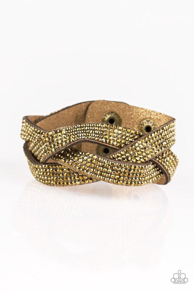 Nice Girls Finish Last - Brass - Paparazzi Accessories