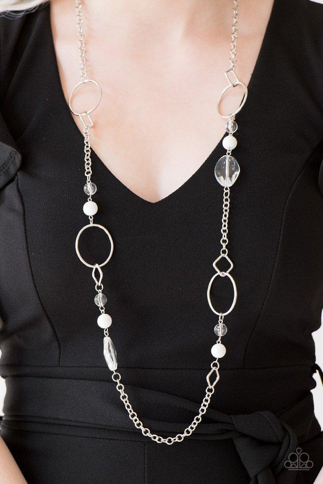 Very Visionary - White - Paparazzi Accessories