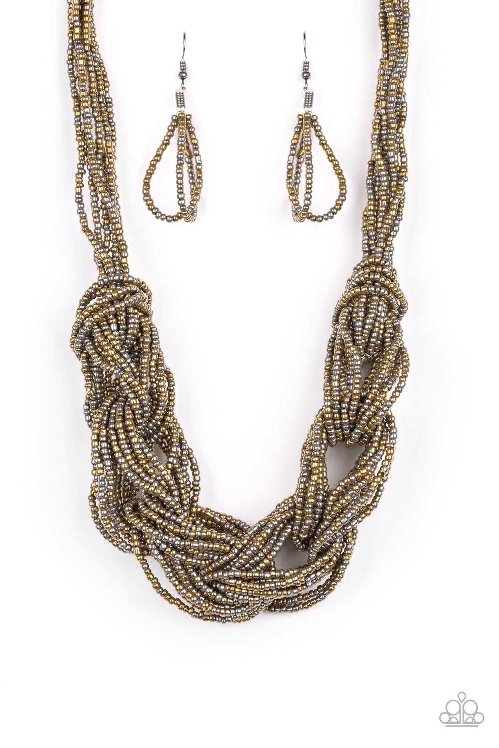 City Catwalk - Brass - Paparazzi Accessories