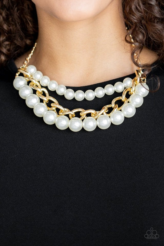 Empire State Empress - Gold - Paparazzi Accessories