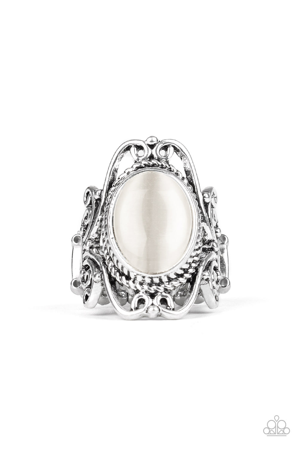 Fairytale Flair - White - Paparazzi Accessories