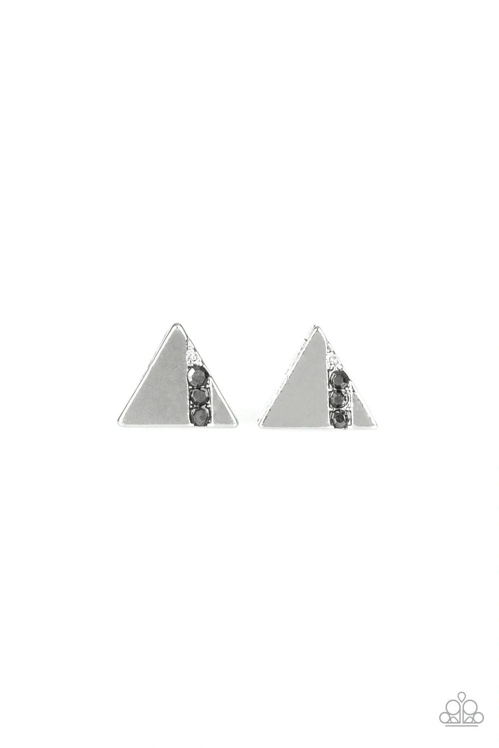 Pyramid Paradise - Silver - Paparazzi Accessories