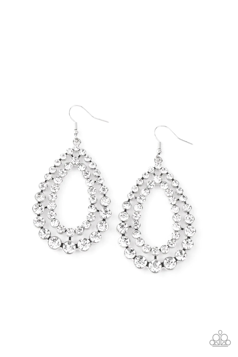 Glacial Glaze - White - Paparazzi Accessories