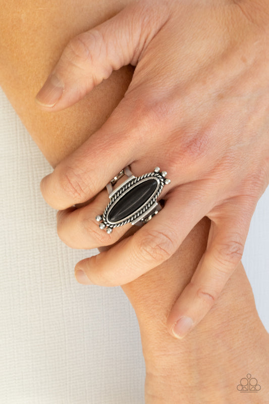 Sahara Escape - Black - Paparazzi Accessories
