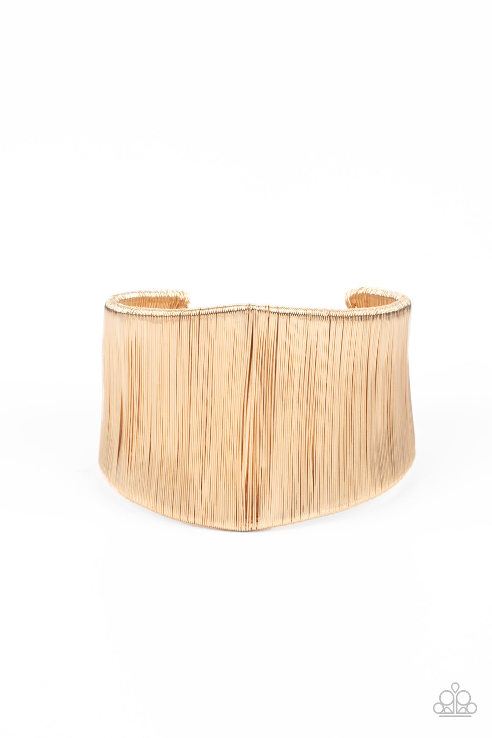 Hot Wired Wonder - Gold - Paparazzi Accessories