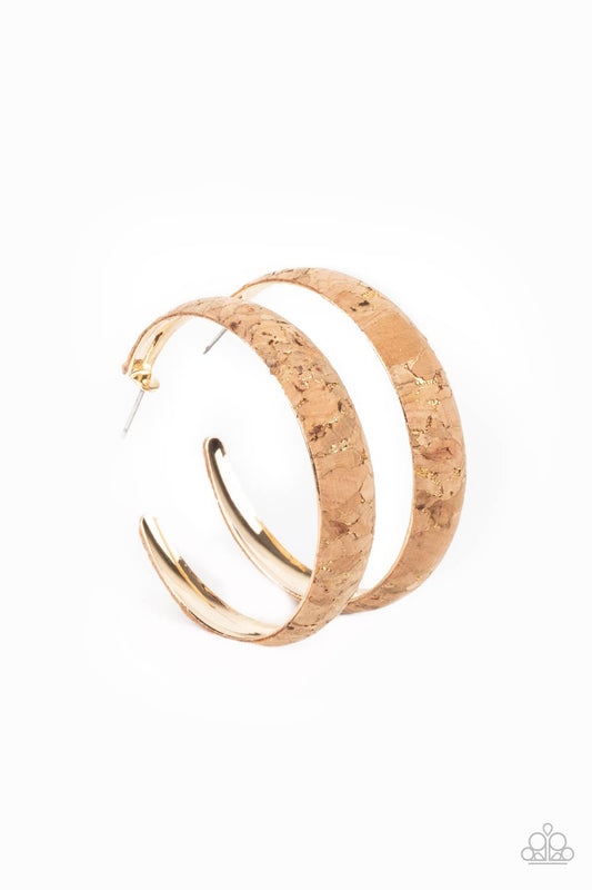 A CORK In The Road - Gold - Paparazzi Accessories