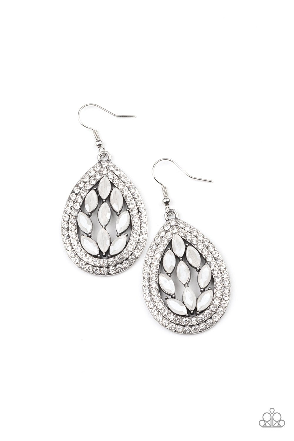 Encased Elegance - White - Paparazzi Accessories