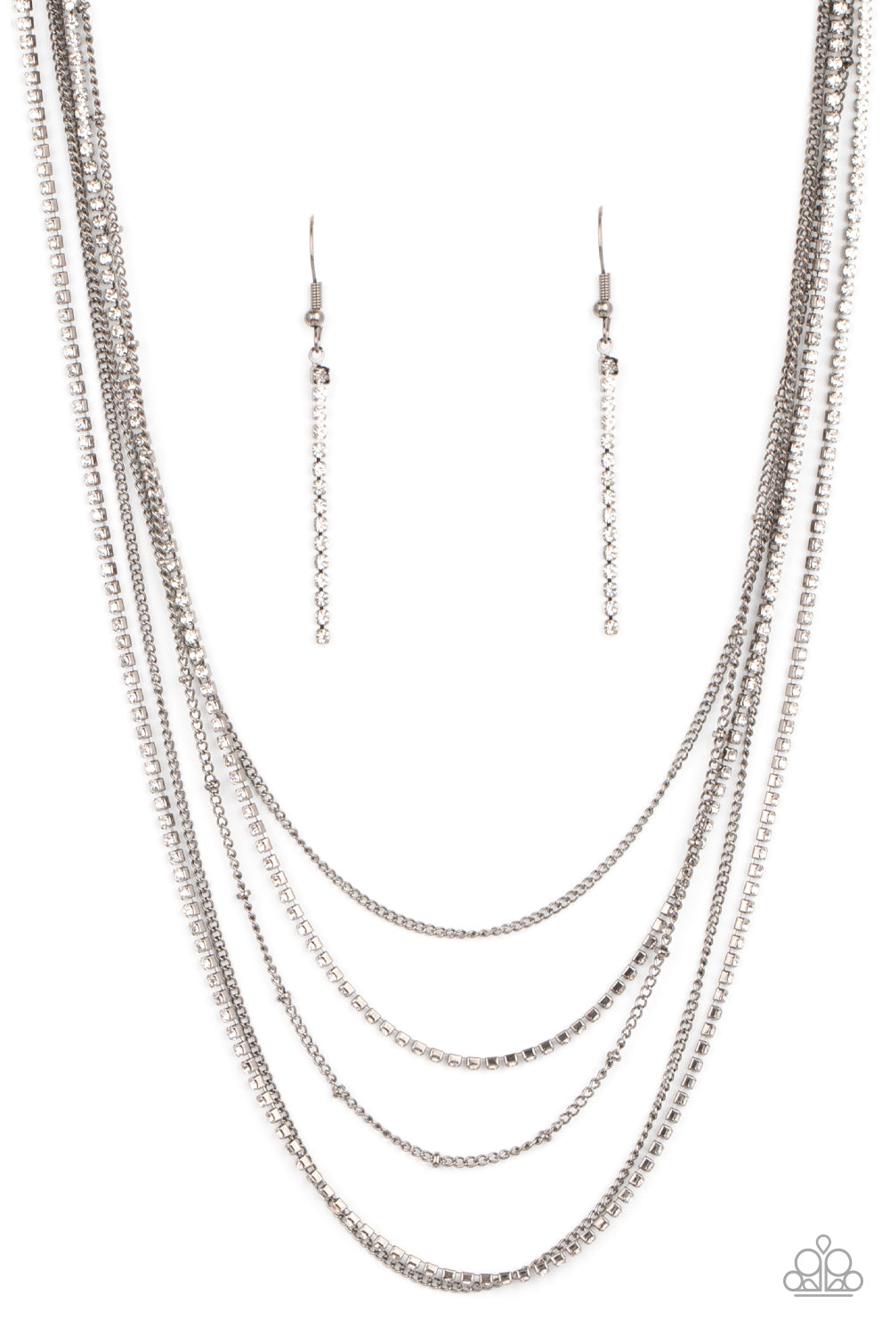 Dangerously Demure - Black - Paparazzi Accessories