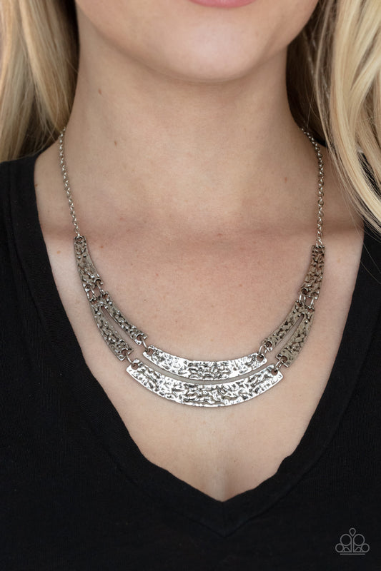 Stick To The ARTIFACTS - Silver - Paparazzi Accessories