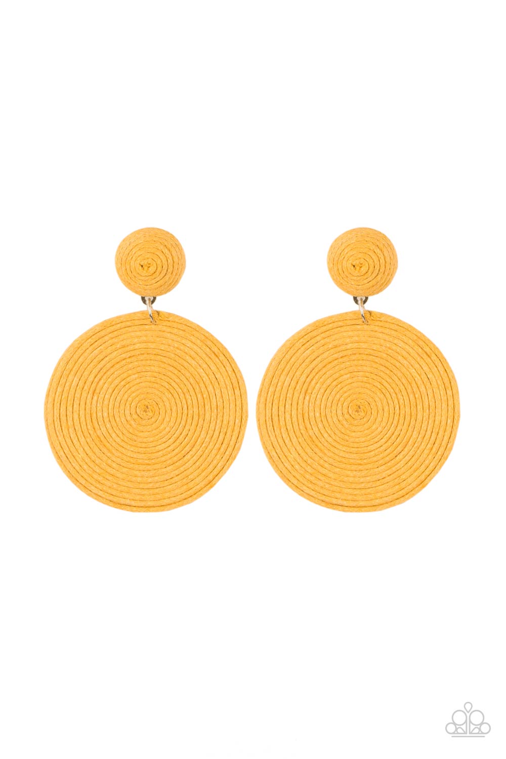 Circulate The Room - Yellow - Paparazzi Accessories