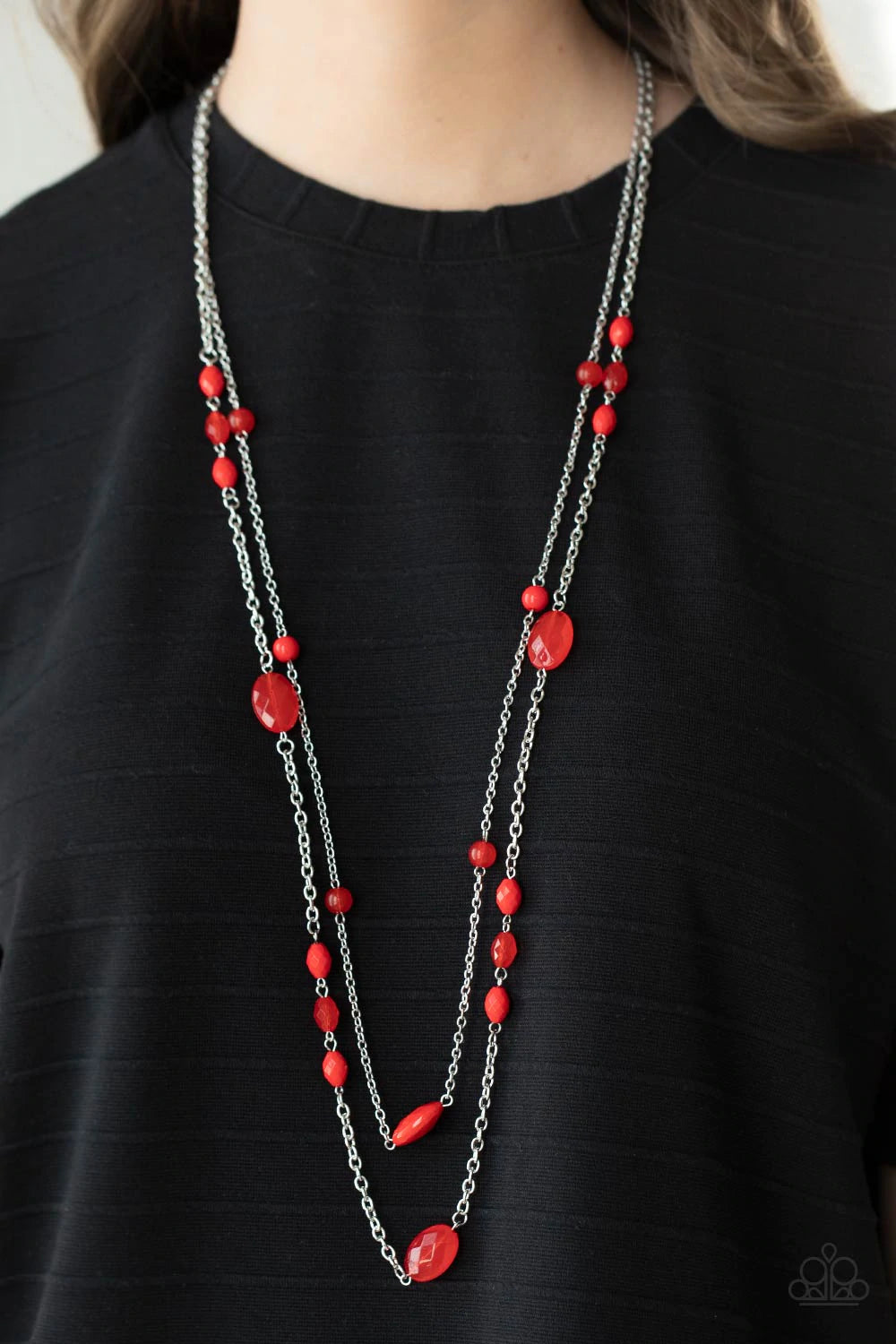 Day Trip Delights - Red - Paparazzi Accessories