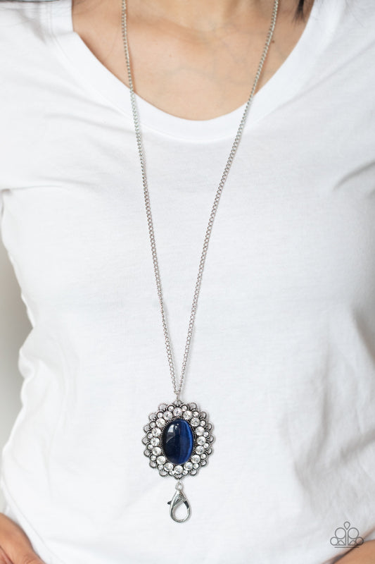 Oh My Medallion - Blue - Paparazzi Accessories