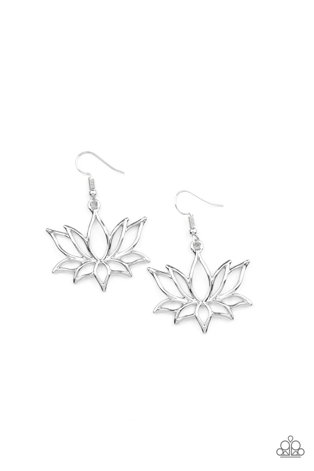 Lotus Ponds - Silver - Paparazzi Accessories