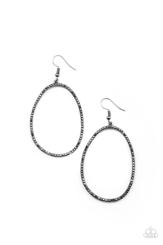 OVAL-ruled! - Black - Paparazzi Accessories