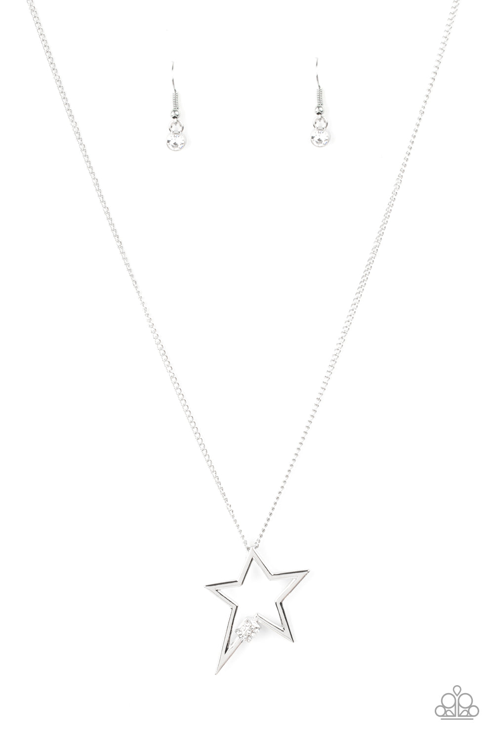 Light Up The Sky - White - Paparazzi Accessories